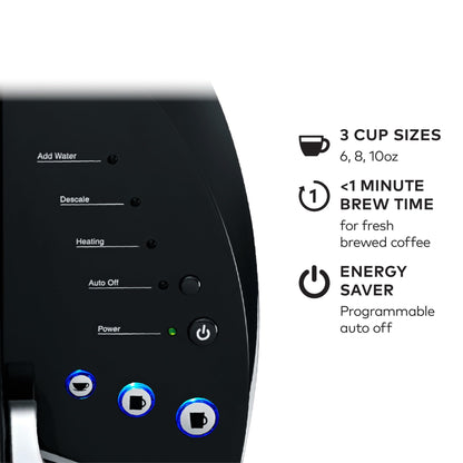 KEURIG K-Classic Single Serve Coffee Maker with Brew Sizes