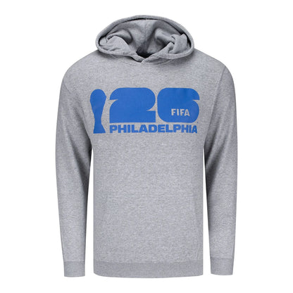 FIFA World Cup 2026™ Philadelphia Grey Hoodie - Unisex