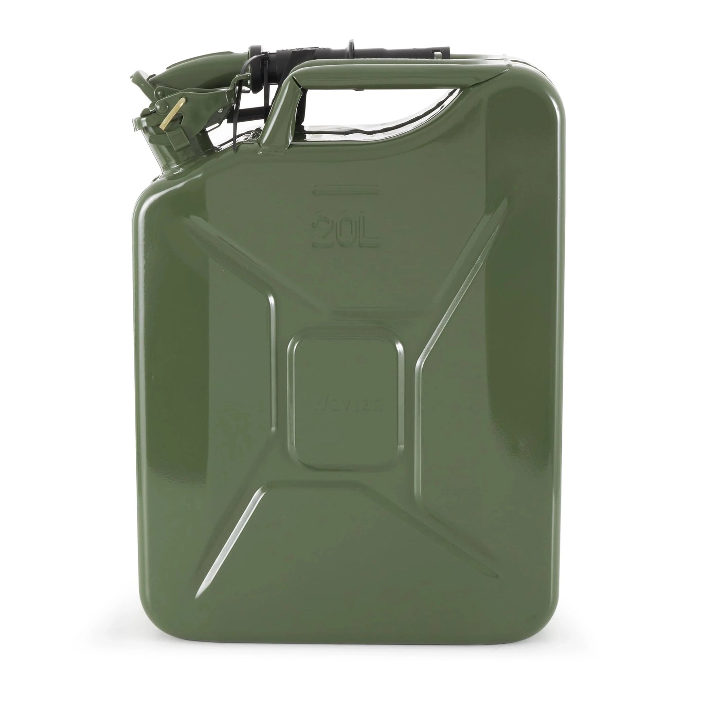 Wavian 3008 5.3 Gallon 20 Liter Authentic CARB Jerry Can with Spout, Green
