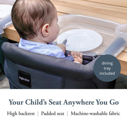 INGLESINA Fast Table Chair with Tray - Portable Baby High Chair