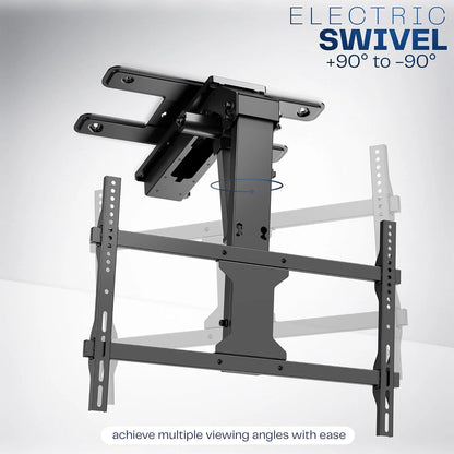 VIVO Electric Ceiling TV Mount, 37–70", Motorized, App Control, Black