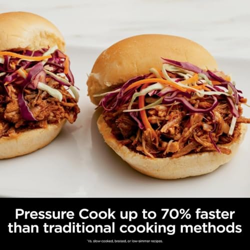 Ninja® Foodi® 10 in 1 6.5 Quart Pro Pressure Cooker Air Fryer Multicooker, Stainless, OS300: Home & Kitchen