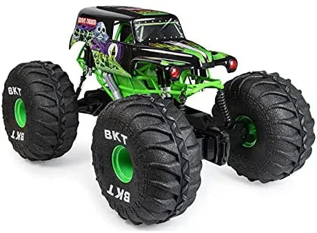 Monster Jam, Official Mega Grave Digger All-Terrain Remote Control Monster Truck with Lights sgtnighsdesigns