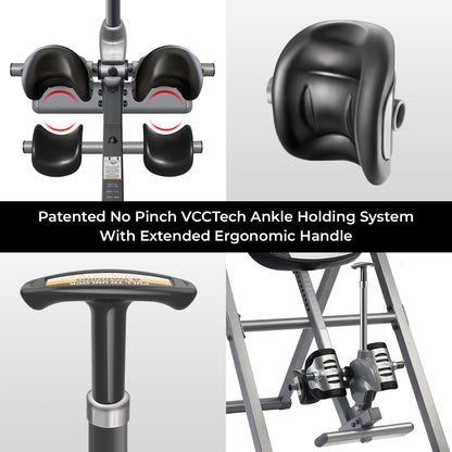INNOVA HEALTH AND FITNESS Innova Advanced Heat & Massage Inversion Table