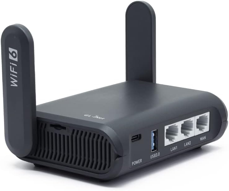 GL.INET GL-AXT1800 Portable Wi-Fi 6 Travel Router