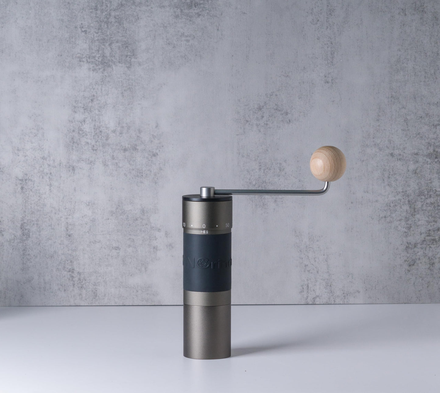 KINGRINDER K6 Manual Hand Coffee Grinder - Stainless Steel Burr Mill