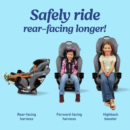 GRACO Extend2Fit Convertible Baby Car Seat - 3-in-1 Rear & Forward Facing
