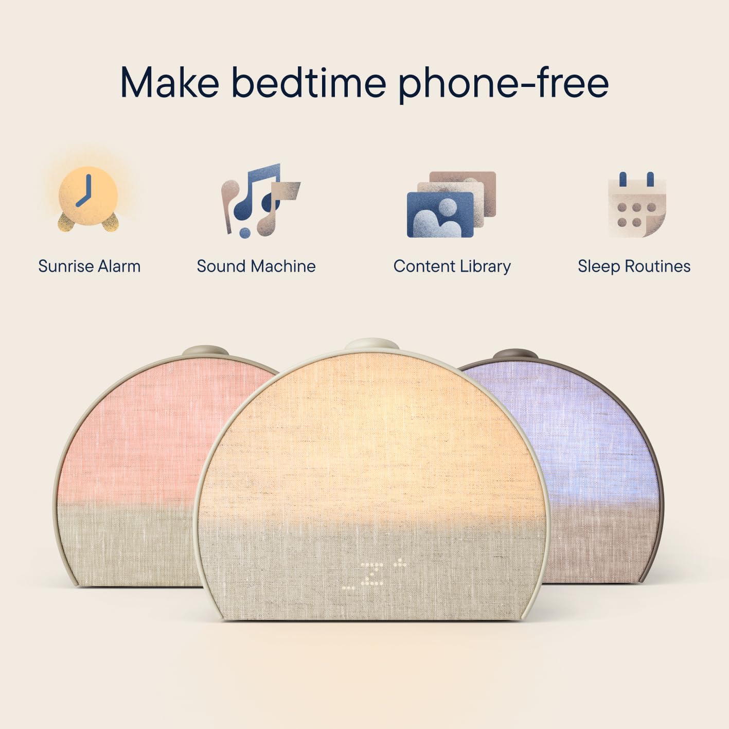 HATCH BABY Hatch Restore 3 Smart Sunrise Alarm Clock & Sound Machine