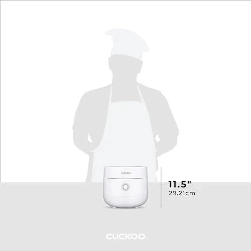 CUCKOO 6-Cup (Uncooked) Micom Rice Cooker Nonstick Inner Pot | White