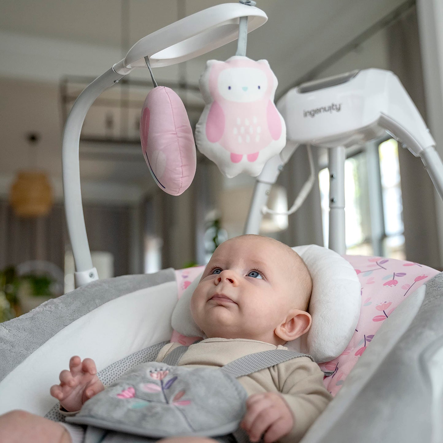 INGENUITY SimpleComfort 6-Speed Multi-Direction Baby Swing