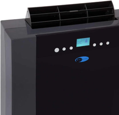 Whynter ARC-14S 14,000 BTU Dual Hose Portable Air Conditioner with Dehumidifier and Fan for Rooms Up to 500 Square Feet, Includes Storage Bag, Platinum/Black, AC Unit Only