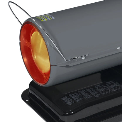 Delux 80,000 BTU Indoor/Outdoor Portable Kerosene Forced Air Heater
