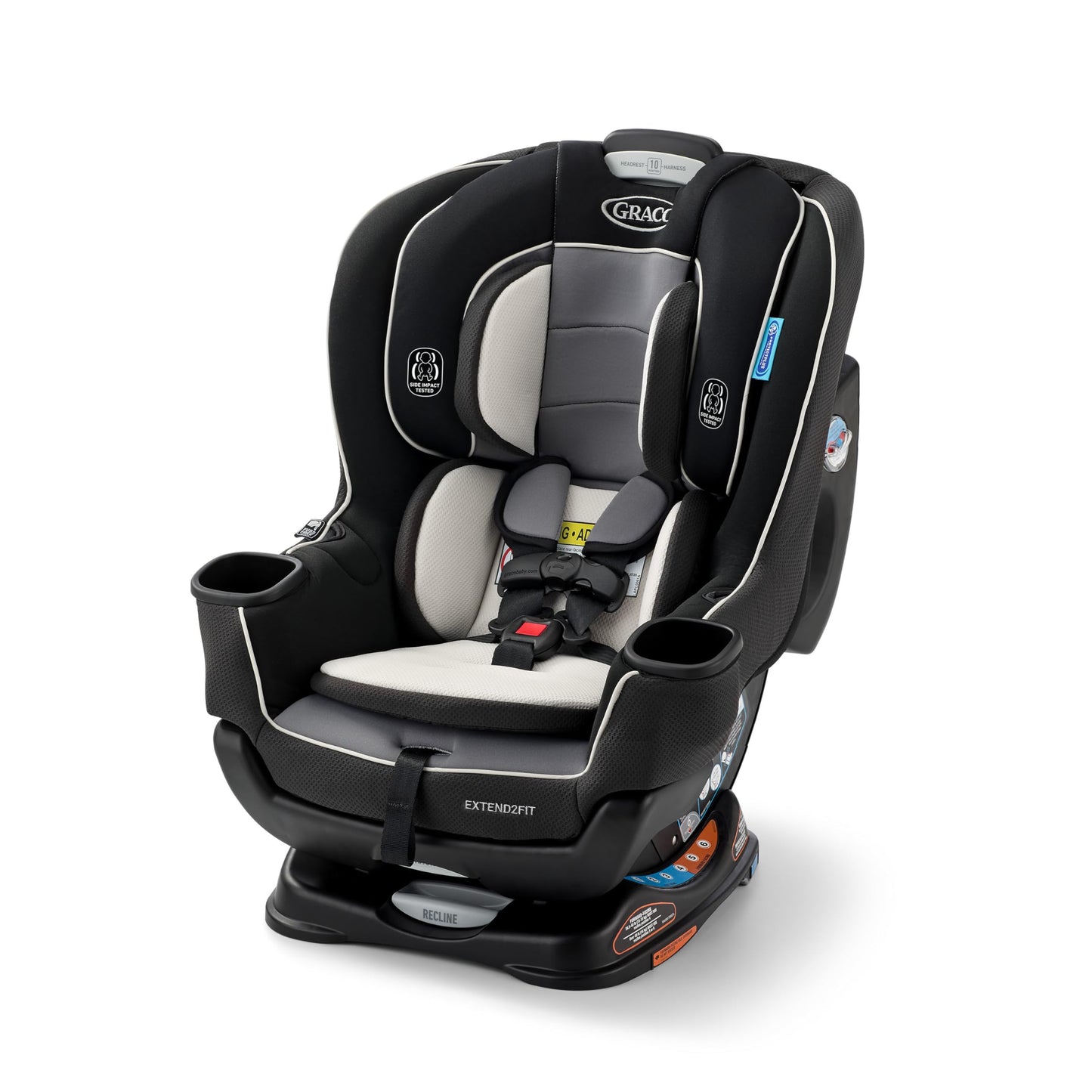GRACO Extend2Fit Convertible Baby Car Seat - Gotham Model