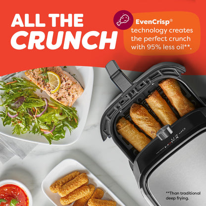 INSTANT POT 6QT Vortex Plus Air Fryer - 6-in-1 Stainless Steel