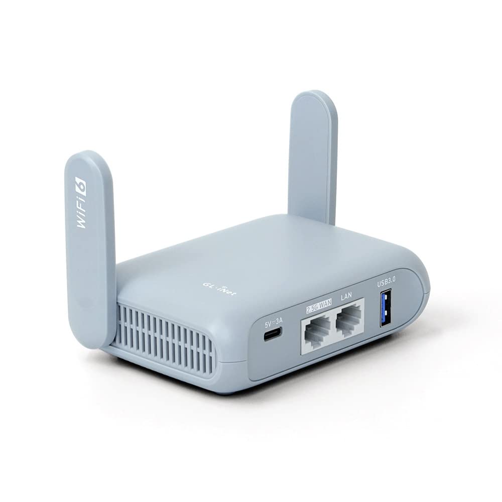 GL.INET GL-MT3000 Portable Travel Wi-Fi 6 Router