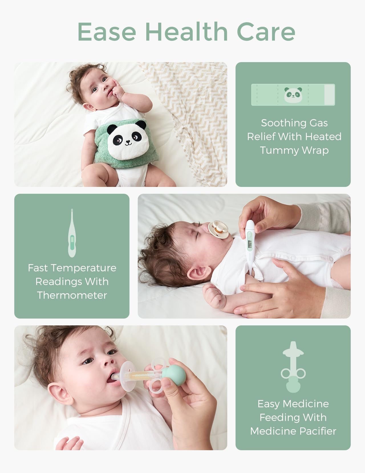 MOMCOZY Elite Baby Kit - Essential Grooming & Health Set
