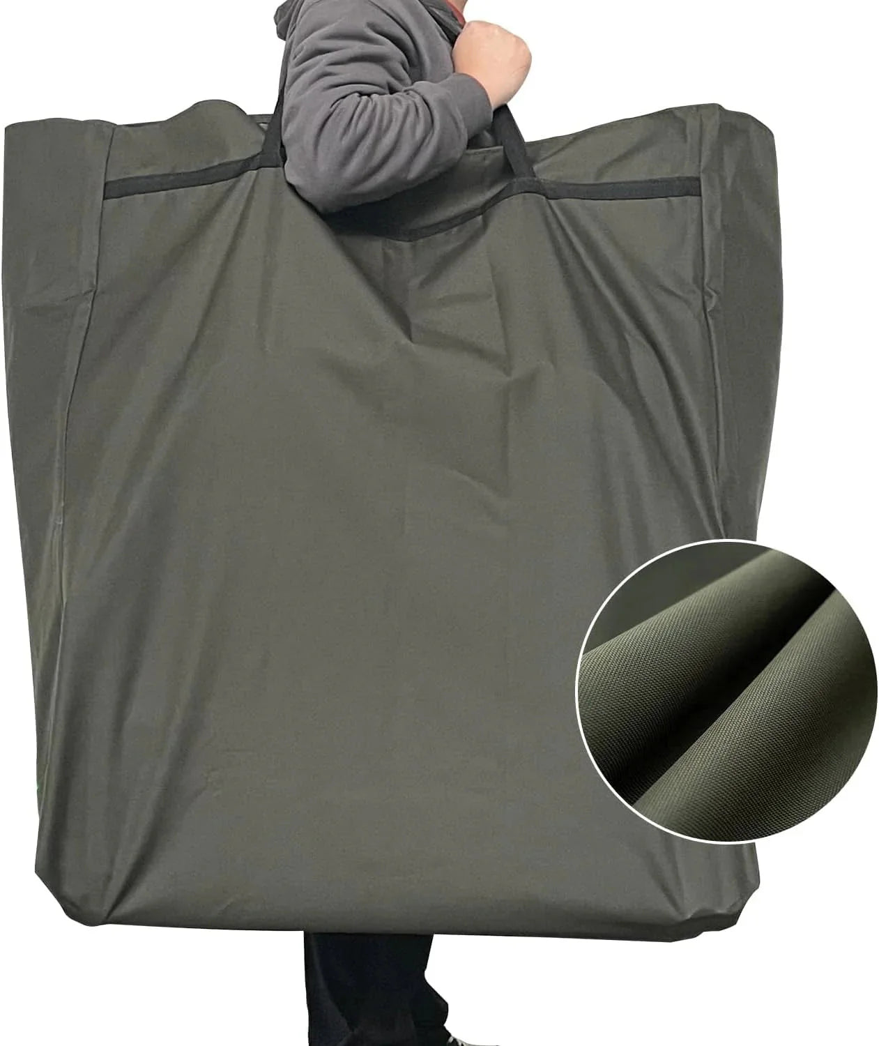 Camping Cots for Adults 330Lbs with Carry Bag, Heavy Duty Folding Bed with Soft Padded Cushion, Portable Military Cot for Hunting, 180° Adjustable Reclining Outdoor Lounger