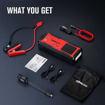 GOOLOO GT6000 Jump Starter - 6000A Auto Battery Booster