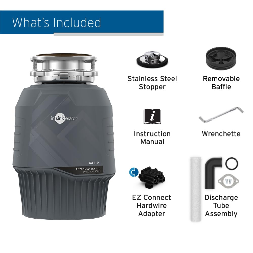 INSINKERATOR InSinkErator EVOLUTION 0.75HP Food Waste Disposal