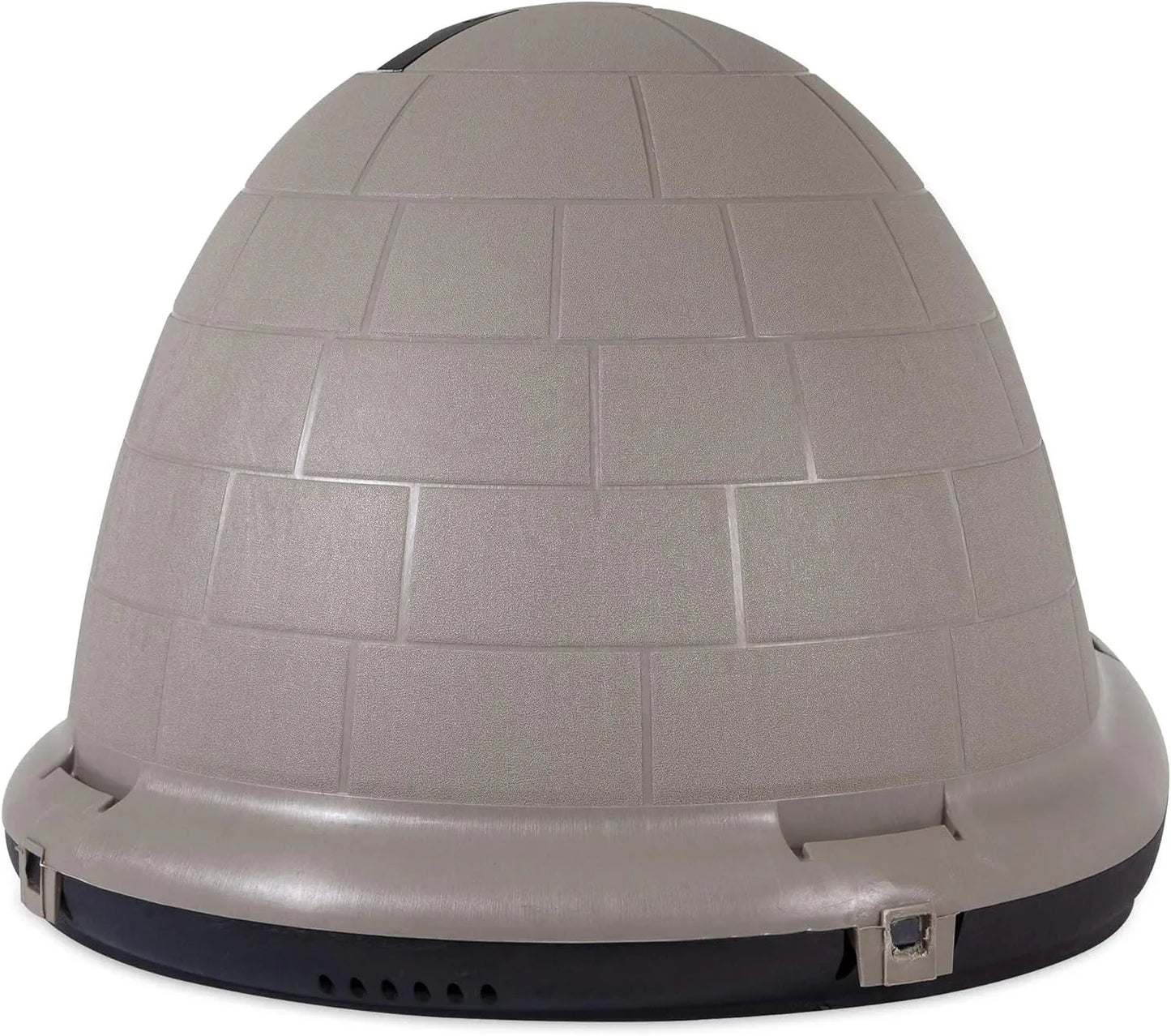 Petmate Indigo Dog House (Igloo Dog House, Made in USA with 90% Recycled Materials, All Weather Protection Pet Shelter) for XL Dogs 90 to 125 pounds, Made in USA