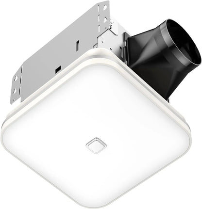 OREiN Bathroom Exhaust Fan with Light, 26W Bathroom Fan with LED Light