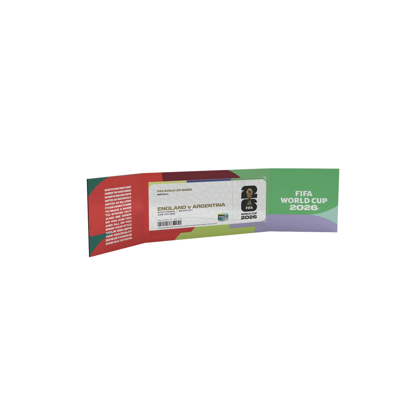 FIFA World Cup 2026™ San Francisco Host City Replica Ticket