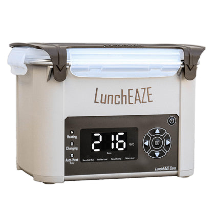 LUNCHEAZE Core Gen 2 Cordless Electric Lunch Box - 4-Cup, 220°F