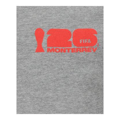 FIFA World Cup 2026™ Monterrey Poster Grey T-Shirt ESP - Unisex