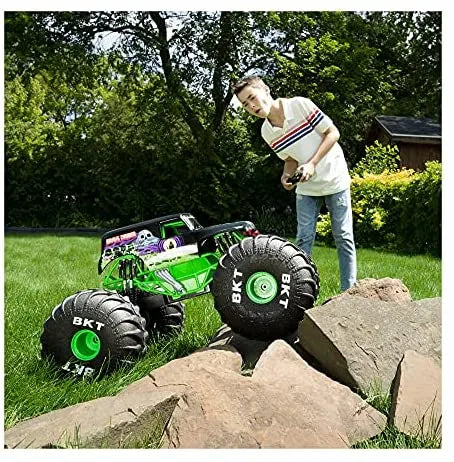 Monster Jam, Official Mega Grave Digger All-Terrain Remote Control Monster Truck with Lights sgtnighsdesigns