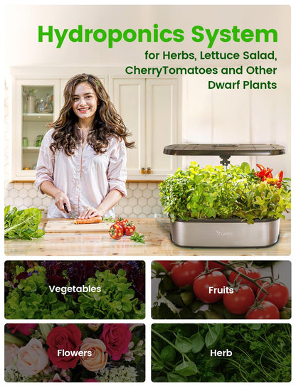 LETPOT LPH-SE Smart Herb Garden Kit with 12 Pods