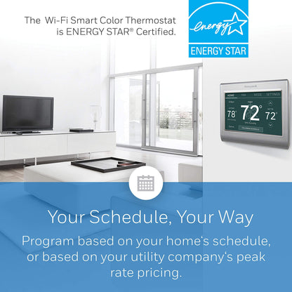 HONEYWELL HOME RTH9585WF1004 Wi-Fi Smart Thermostat - 7 Day Programmable