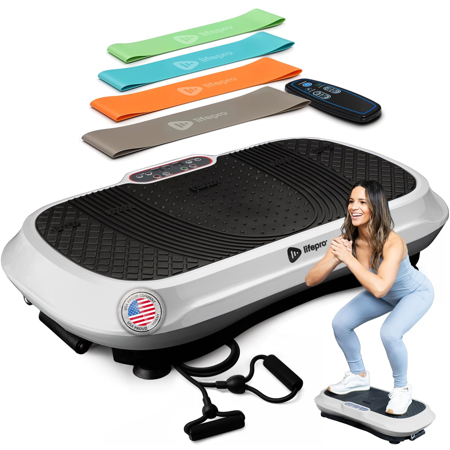 LIFEPRO Waver Vibration Plate Exercise Machine for Fitness