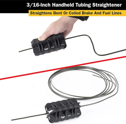 Professional Single, Double, and Bubble Flaring Tool Set, Black