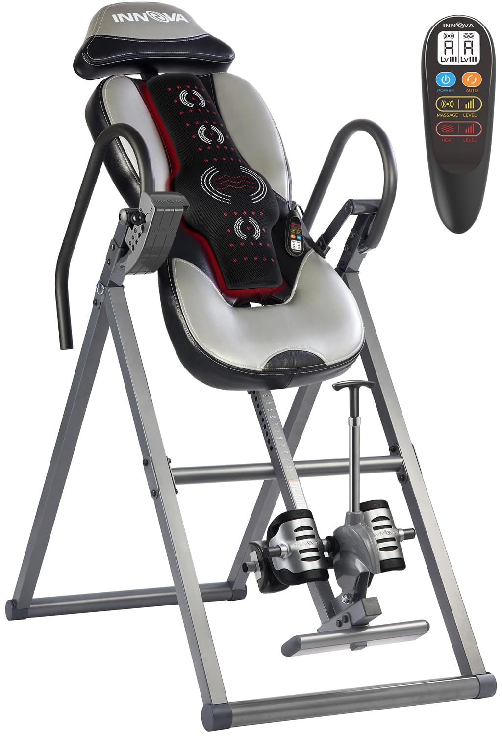 INNOVA HEALTH AND FITNESS Innova Advanced Heat & Massage Inversion Table