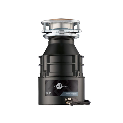 INSINKERATOR InSinkErator Badger 5 Garbage Disposal, 1/2 HP