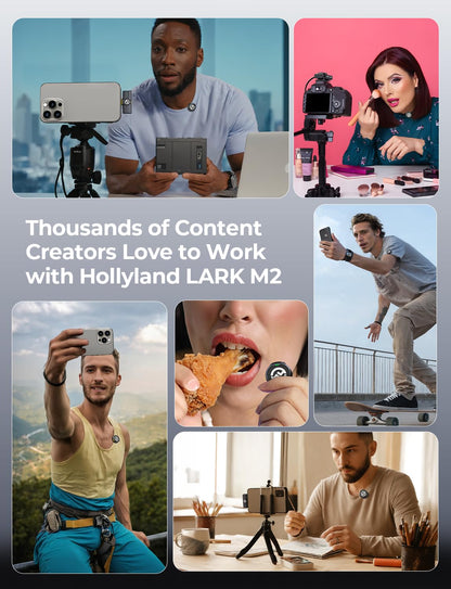 HOLLYVIEW Hollyland Lark M2 Wireless Microphone System
