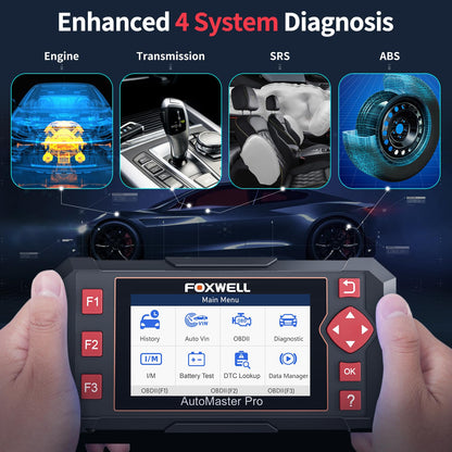 FOXWELL Car Scanner NT604 Elite OBD2 Diagnostic Tool