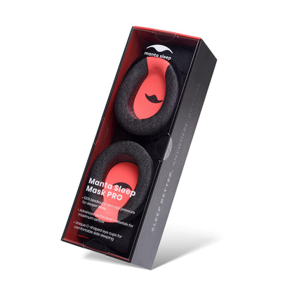 MANTA SLEEP Manta Pro Sleep Mask - Ultimate Light Blocking Mask