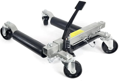 Stark Wheel Dolly Car Skates Vehicle Positioning Hydraulic Tire Jack Truck Rv Trailer Pick Up Dolly Ratcheting Foot Pedal