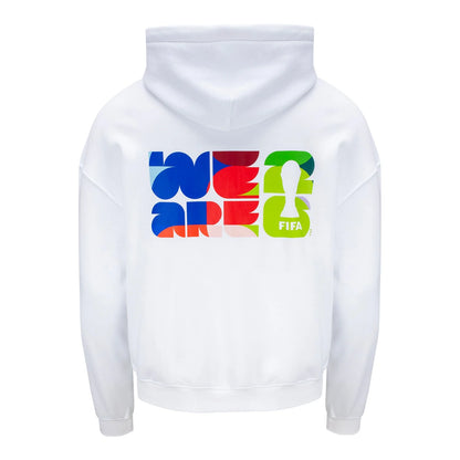FIFA World Cup 2026™ Pattern White Hoodie - Unisex