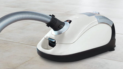 Pure Suction Powerline Canister Vacuum Cleaner, Lotus White