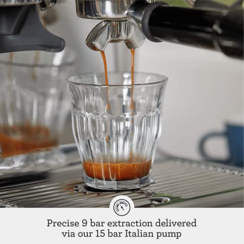 Breville Barista Express Espresso Machine, One Size, Brushed Stainless Steel: Semi Automatic Pump Espresso Machines: Home & Kitchen