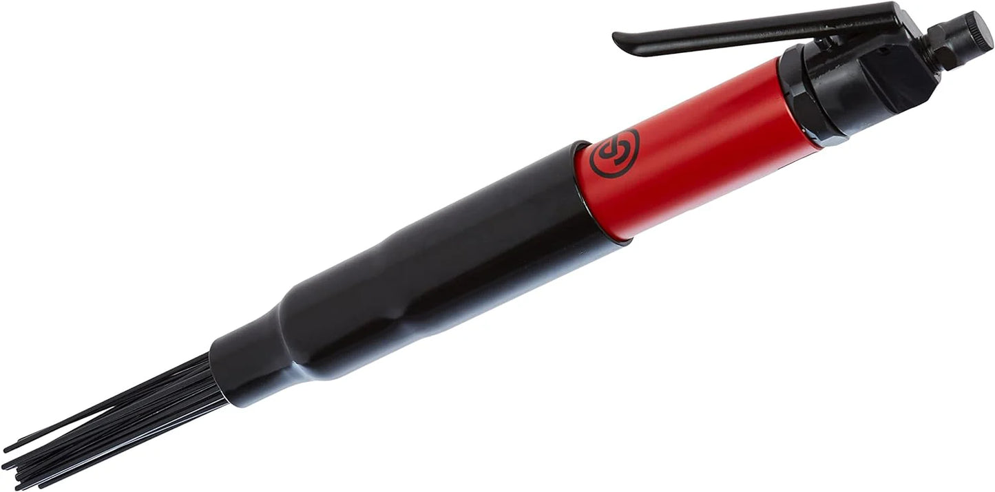 CP7120 Air Powered Adjustable Needle Scaler and Chisel, 4,600 BPM, Red