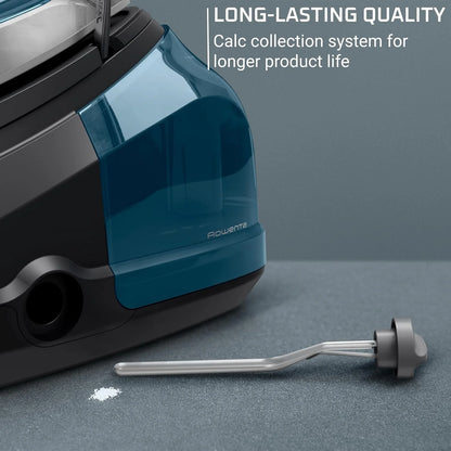 Rowenta DG8624 Steam Station Iron, 1800W, 1.1L Tank, Blue