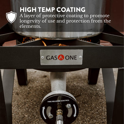 GAS ONE GasOne 200K BTU Heavy-Duty Propane Burner