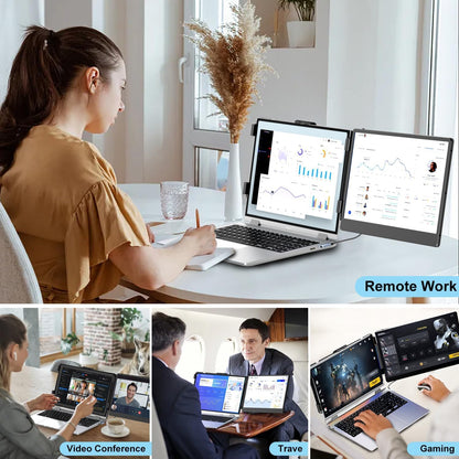 KEFEYA Laptop Screen Extender 14" FHD Portable Monitor