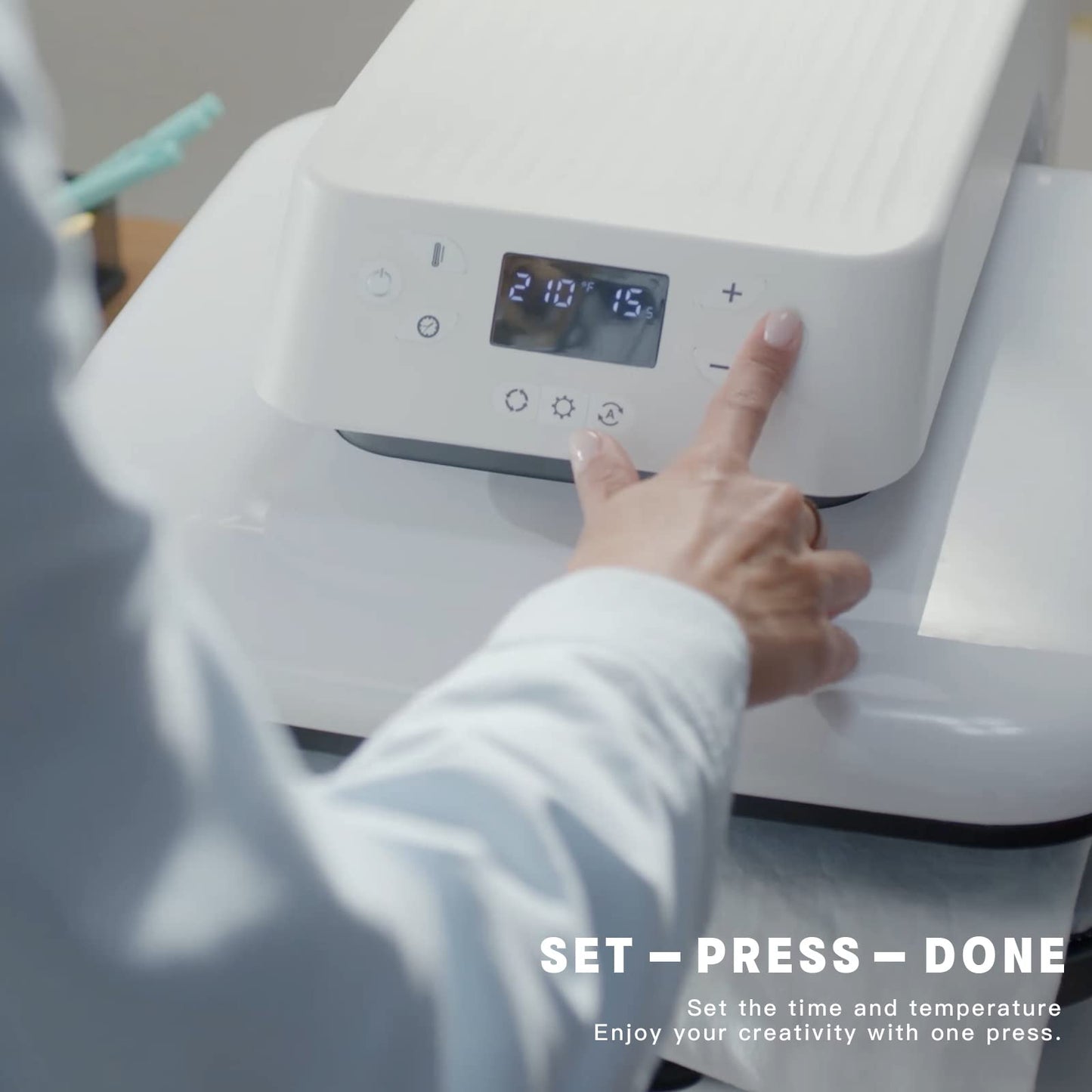 HTVRONT Auto Heat Press Machine - 15x15 T-Shirt Press