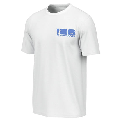 FIFA World Cup 2026™ Vancouver Poster White T-Shirt FRE - Unisex