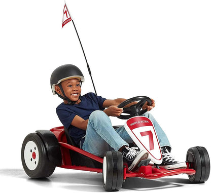 Radio Flyer Ultimate Go-Kart, 24V Ride-On Toy, Ages 3–8