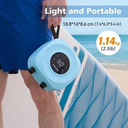 HYDROHERO Electric Paddle Board Pump - 20PSI Dual Stage Inflator